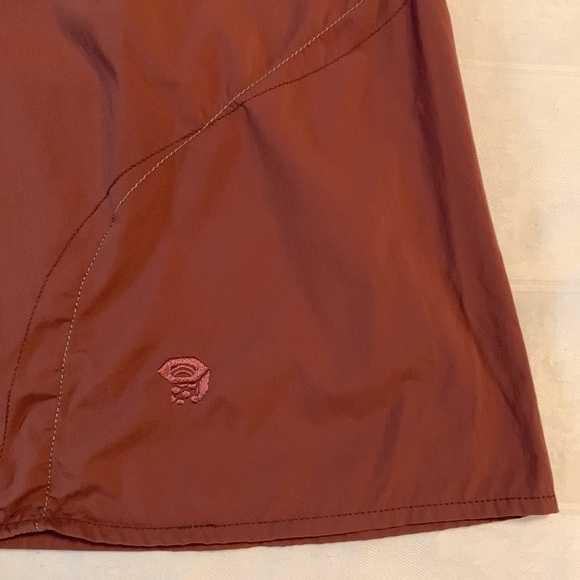 Mountain Hard Wear Women’s Short Sleeve Button Down Shirt Plum Color SZ 14 - Picture 4 of 12